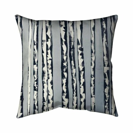 FONDO 26 x 26 in. Small Birch Trees-Double Sided Print Indoor Pillow FO2777295